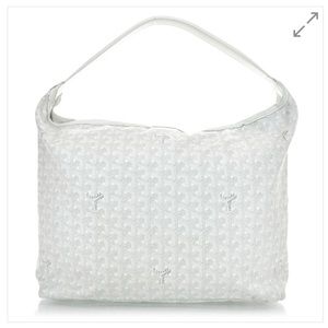 Goyard Fidji Hobo Shoulder Bag White